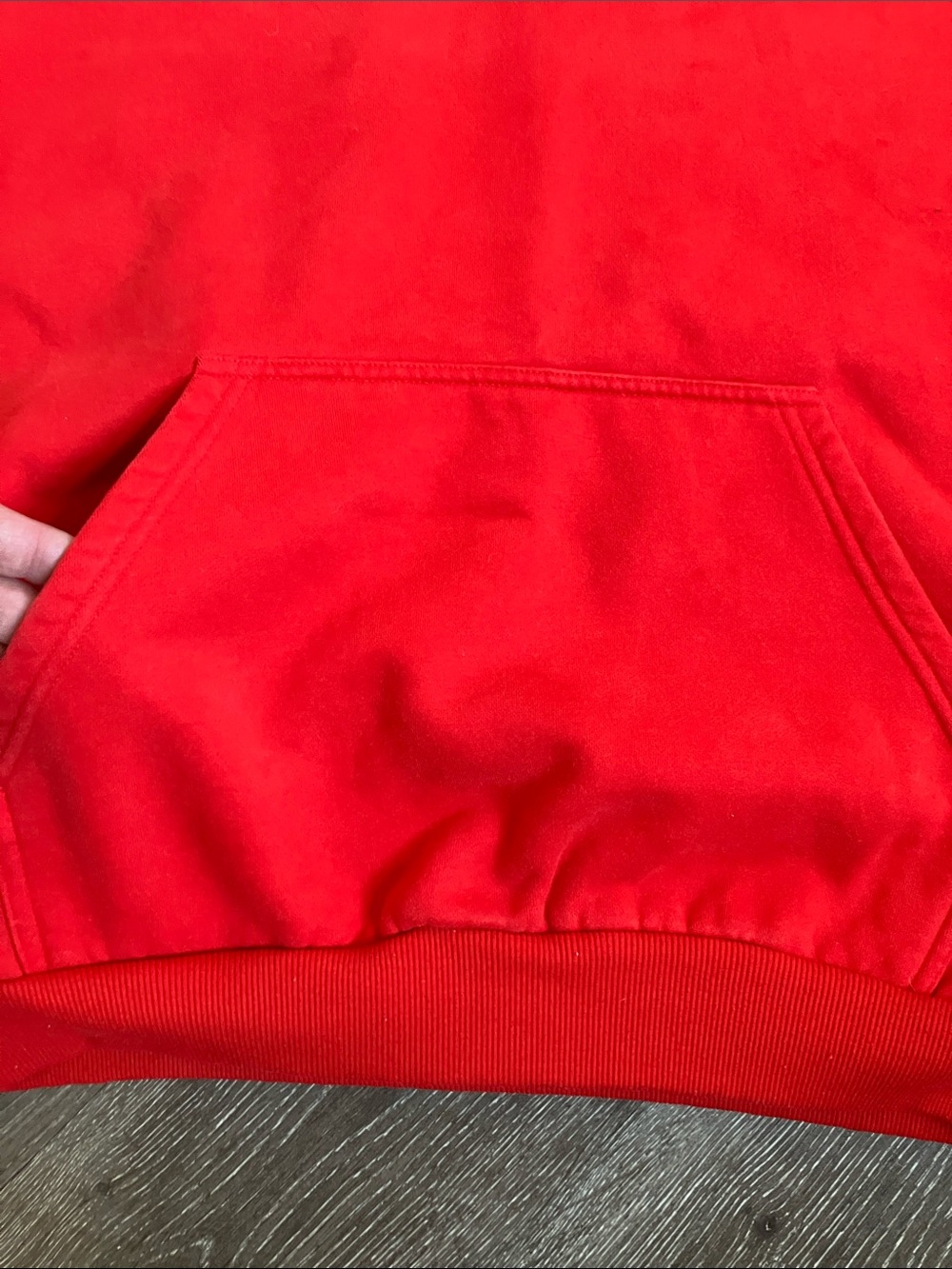 red Comfrt Unisex Adult's Oversized Pullover Hoodie - Picture 13 of 16